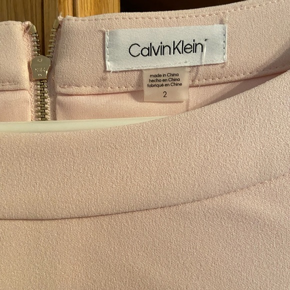 NWT Light Pink Calvin Klein Dress - Picture 3 of 6